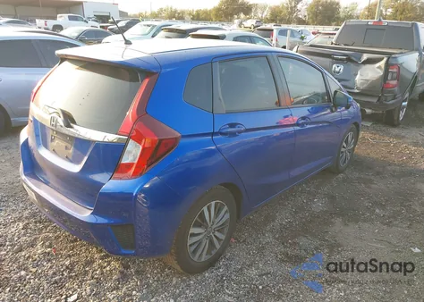 2015 Honda Fit Ex/Ex-L z USA, uszkodzony, nr VIN 3HGGK5H85FM725410